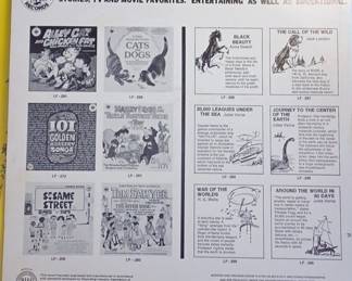 A Golden Treasury of Favorite Songs Golden Records LP second image