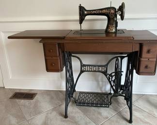 Singer Model Treadle Sewing Machine