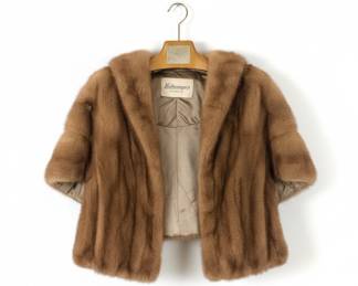 Haltiwangers Columbia SC Vintage Mink Fur Stole