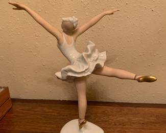 Ballerina made a turn