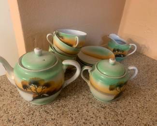 Japanese tea set