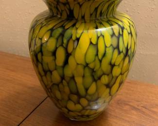 Murano glass vase
