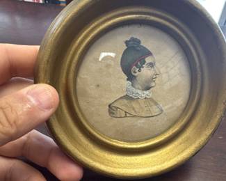 Small Italian miniature painting 