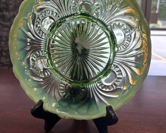 Vintage Fenton Emerald Green Glass 