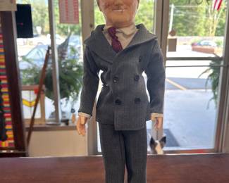 Vnt 1985 EFFANBEE PRESIDENT FRANKLIN DELANO ROOSEVELT FDR 16 in DOLL with tags