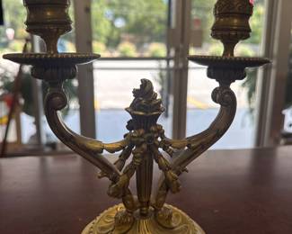 French 19th Century Louis XVI St. Ormolu Candelabras