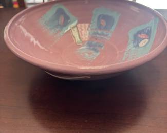 studio art pottery bowl by ceramic artist Steve Bleyer