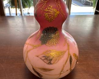 Cranberry vase 