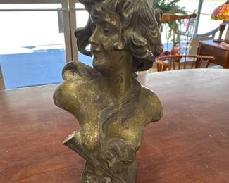 Art Nouveau "Salambo" bust