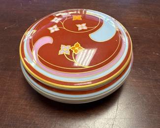 Rare Art Deco Heinrich Luxor Villeroy & Boch Trinket Dish, Made in West Germany