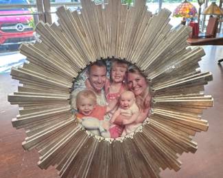 Small star burst frame