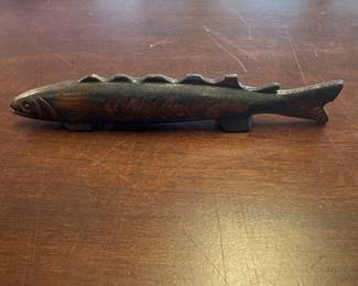 Vintage Japanese Cast Iron Paperweight
