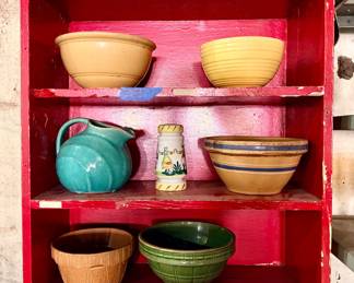 Pottery and ceramic bowls