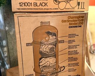 New in the box grill and smokers