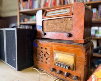 Old tube style radios