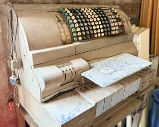 Vintage cash register 