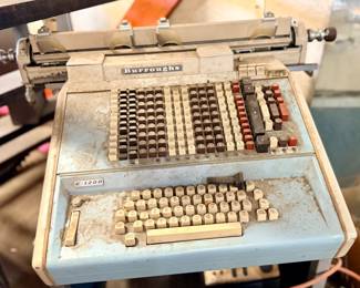 Vintage accounting machine