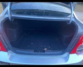 Chevy Sonic trunk