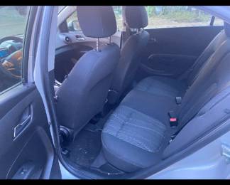 Chevy Sonic interior 