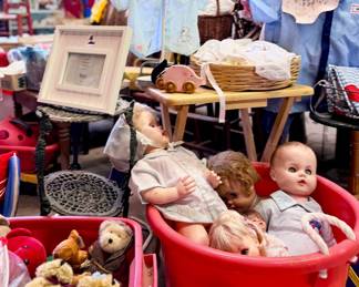 Kids clothes toys and dolls 