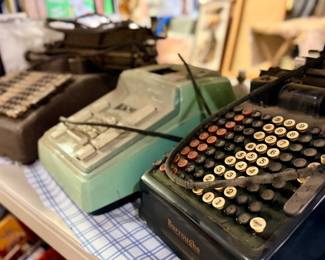 1920’s and 1960’s adding machines