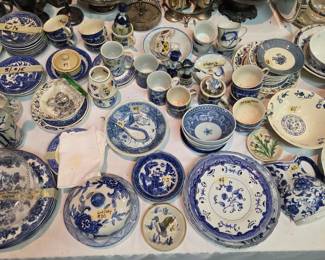 Blue & White