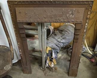 Cast Iron Fireplace Frame