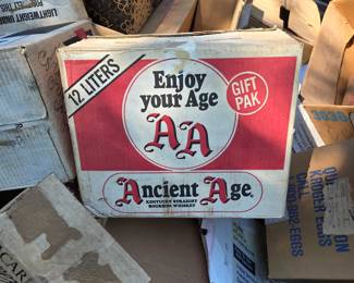 Vintage Liquor Boxes