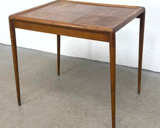 Lot 457 TH Robsjohn Gibbings side table. Top Table of nesting set.