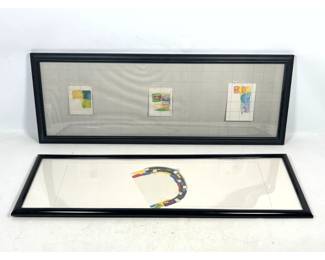Lot 552 Pair Richard Tuttle offset lithographs