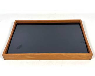 Lot 180 Vintage Danish Modern Finn Juhl Reversible Teak and Melamine Tray for Torben Orskov and Co.