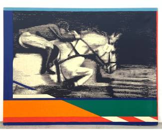 Lot 594 Klaus Heider Pansa Kollertion Screen Print. Olympia. 