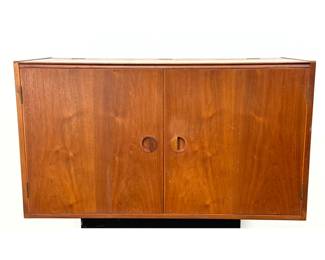 Lot 352 Danish Modern Teak Cado Wall Shelving Cabinet Denmark