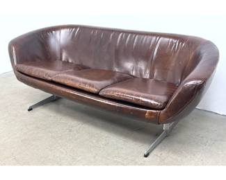 Lot 171 Vintage 1960s Pod threeseater sofa designed by Carl Eric Klote for Overman of Sweden. Rare to fi