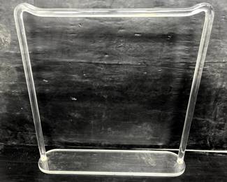 Lot 290 Vintage Lucite Blanket Quilt Rack. 