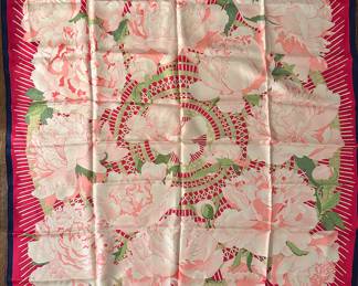Hermes Silk Scarf