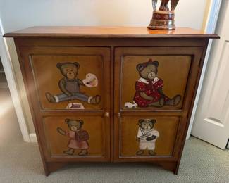 Teddy Bear Cabinet