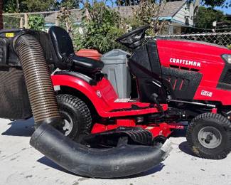 This lawnmower has less than 78 hours on. It comes with a bagger and trickle charger.