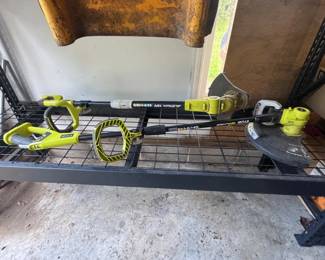 Cordless Ryobi string trimmers