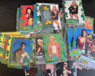 Wrestling trading cards