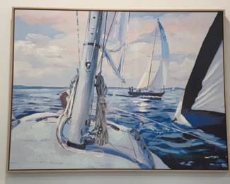Large sailboat canvas