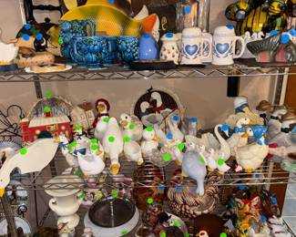 Collection of Ducks, Geese Farm. Decor