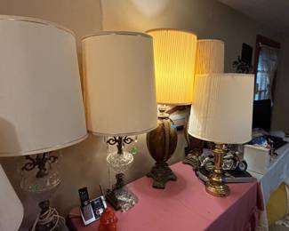 Mid-Century Vintage Lamps
