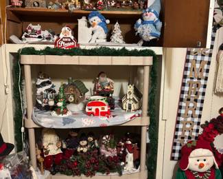 Many Christmas Light up 