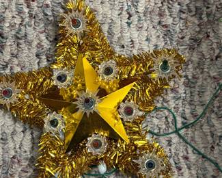 One of many vintage Xmas items