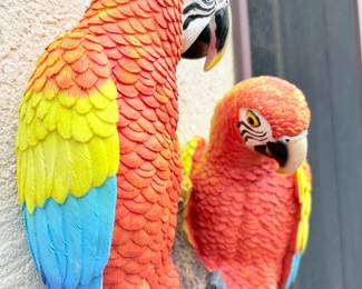 Resin Parrots