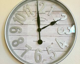 Sterling & Noble Clock