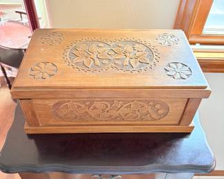 Wooden Jewelry Chest