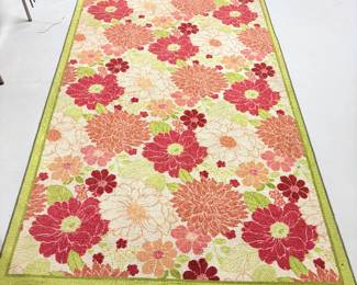 5x8 Floral Rug