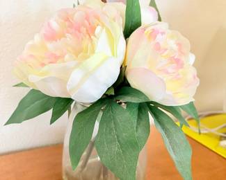Faux Peonies